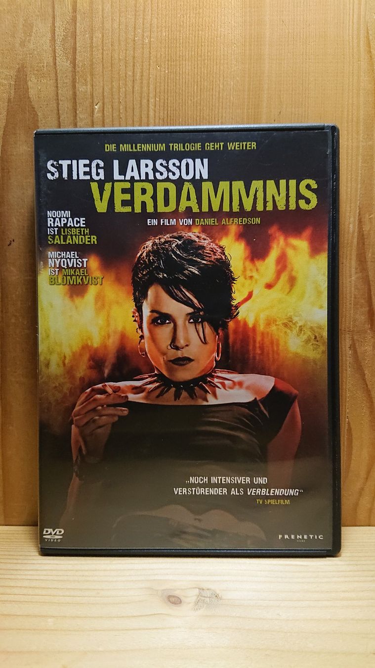 Tutti i DVDs: STIEG LARSSON Millennium Trilogie auf DVD – Usato da Wilderswil venduto da Exebub 1