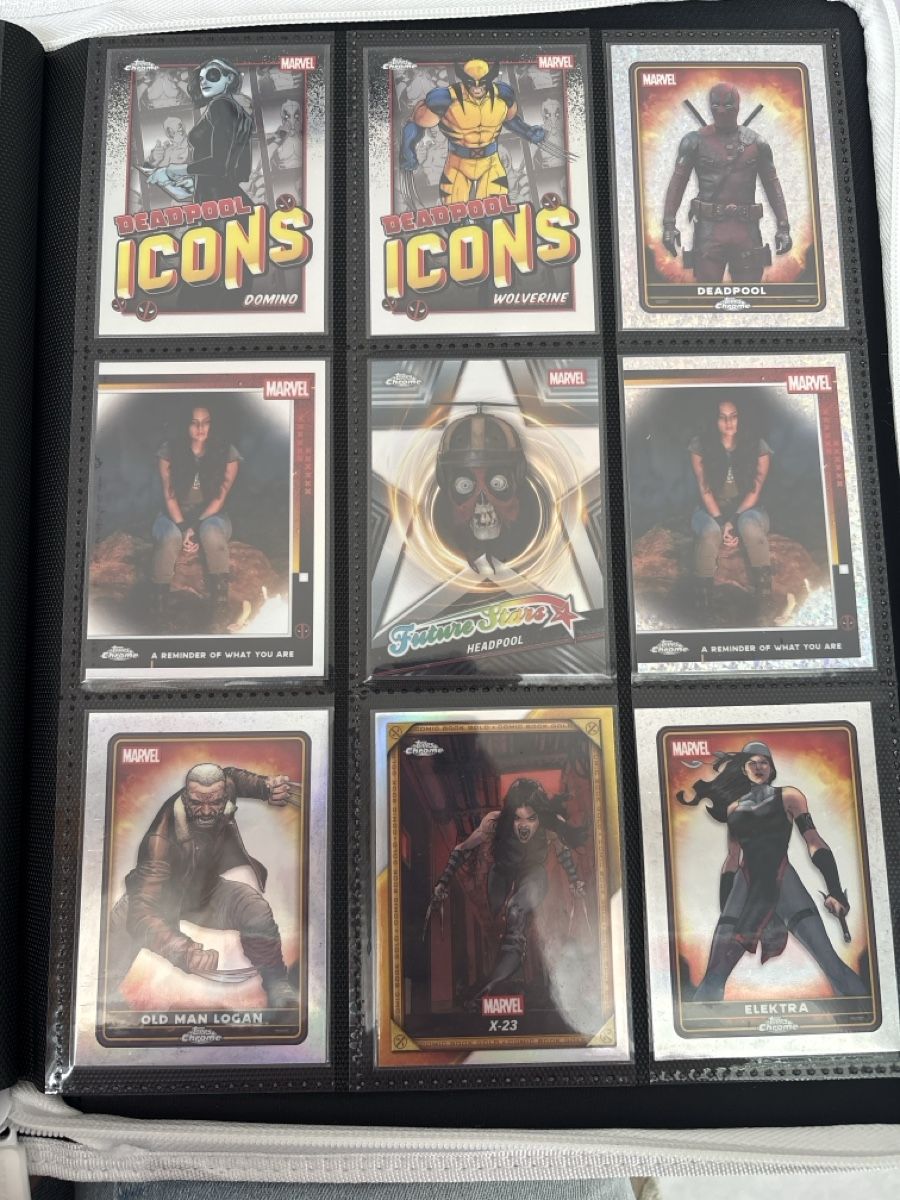Topps Cartes à collectionner: Deadpool Karten Topps Chrome – Neuf (Voir description) à Boningen par Stef_1991