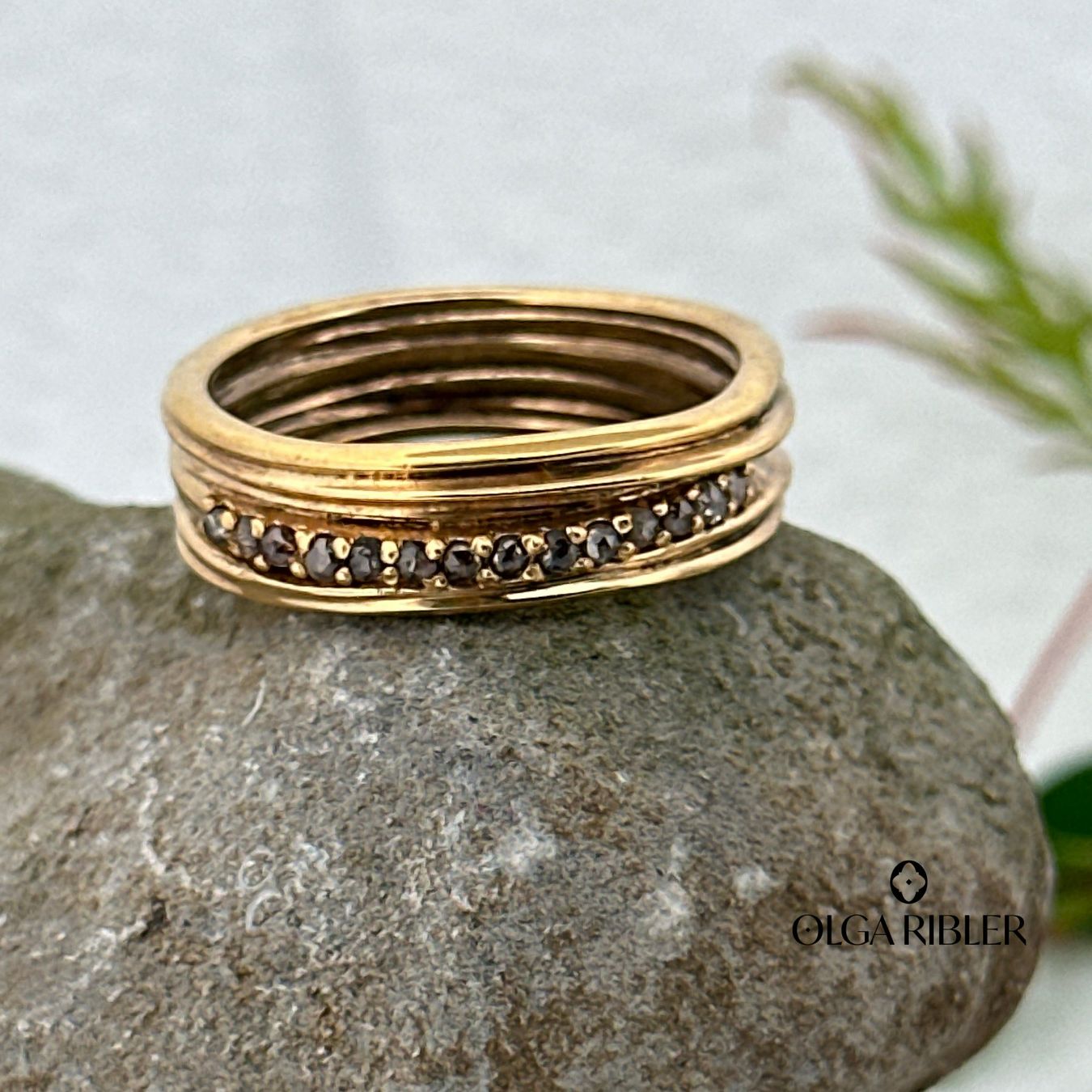 Olga Ribler Anelli: Diamanten Sterling Silber Ring - Grösse 59 – Nuovo (secondo la descrizione) da Luzern venduto da Schmuckoutlet