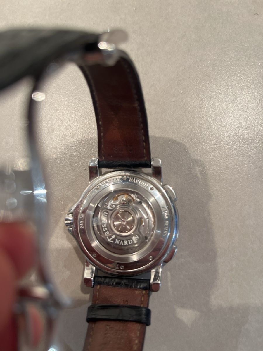 Ulysse Nardin Orologi: Ulysse Nardin Dual Time Herrenuhr – Usato da Zumikon venduto da omorax 3