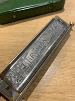 Hohner Chromonica Mundharmonika - Vintage mit Etui!