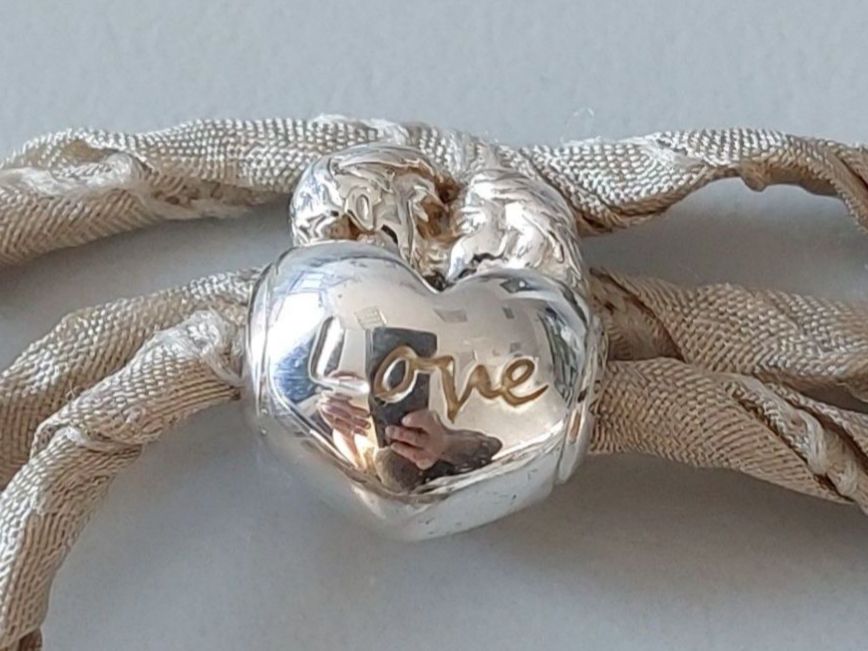 Thomas Sabo Ciondoli: Neu Thomas Sabo Bead love Silber 925 – Nuovo (secondo la descrizione) da Madetswil venduto da triforuz 3