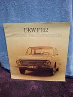 DKW F102 Prospekt - Auto Rarität! Vintage