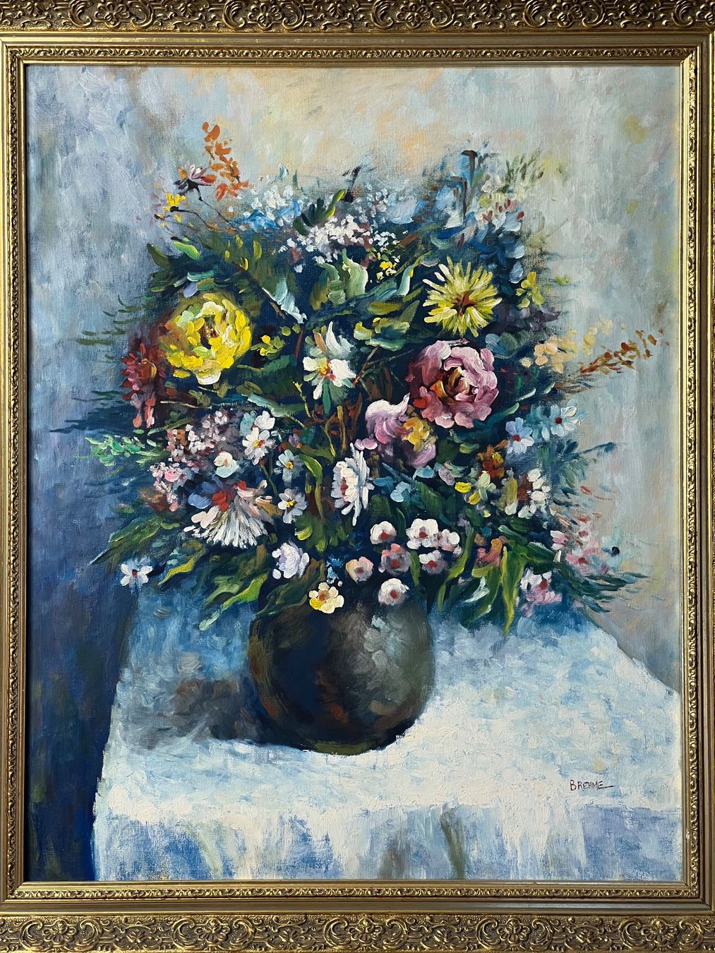 Tableaux: Zwei Impressionistische Stillleben von BREHME! – D'occasion à Basel par pmART 6