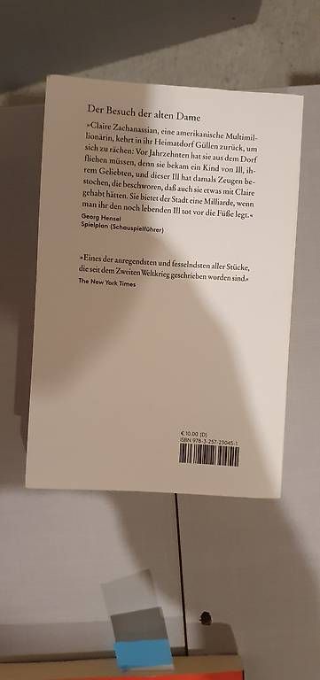 Bücher: Der Besuch der alten Dame – Gebraucht aus Rupperswil von pir_6kfb 1