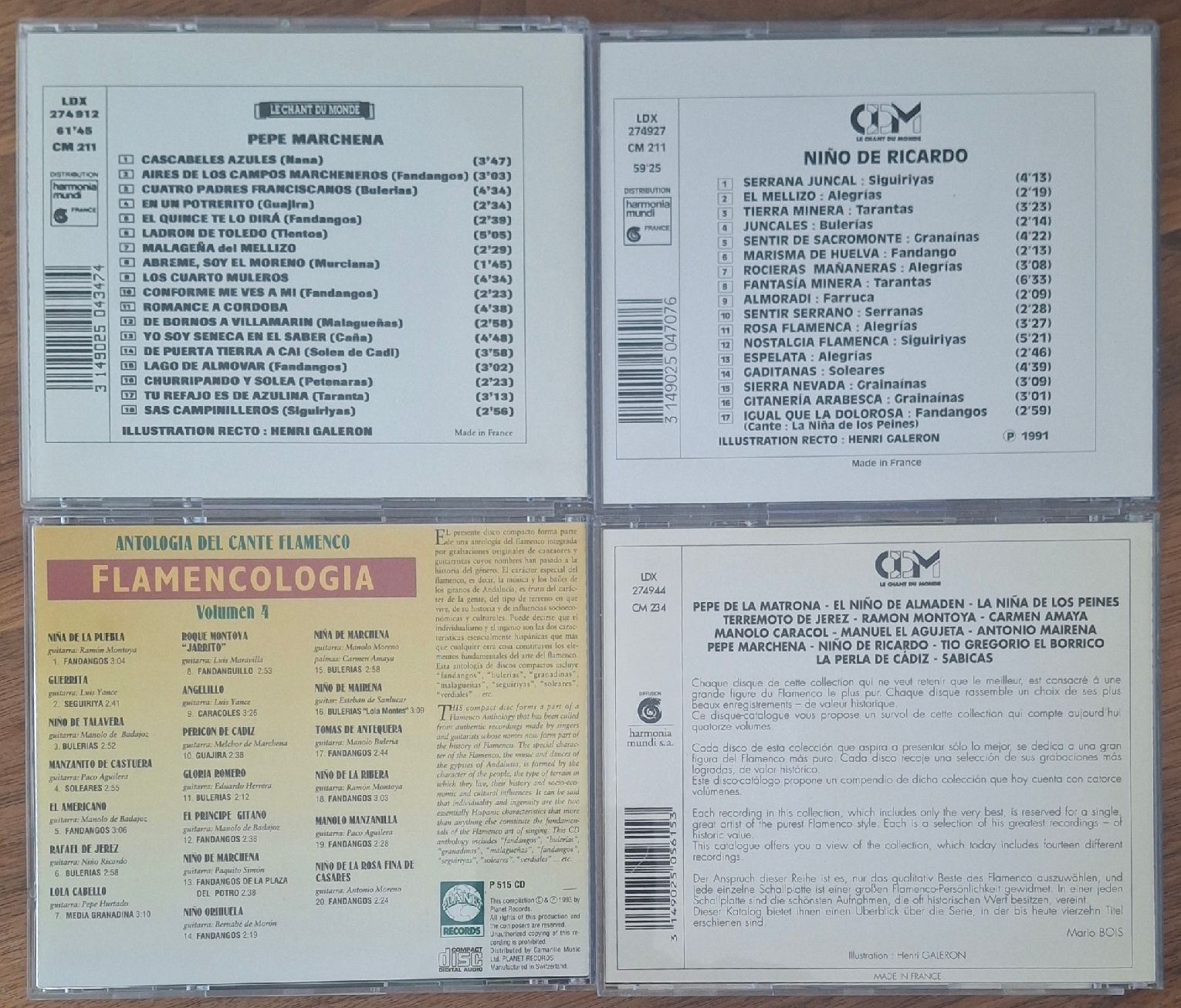 CD: 4x Flamenco – Usato da Urdorf venduto da manuzoa 1