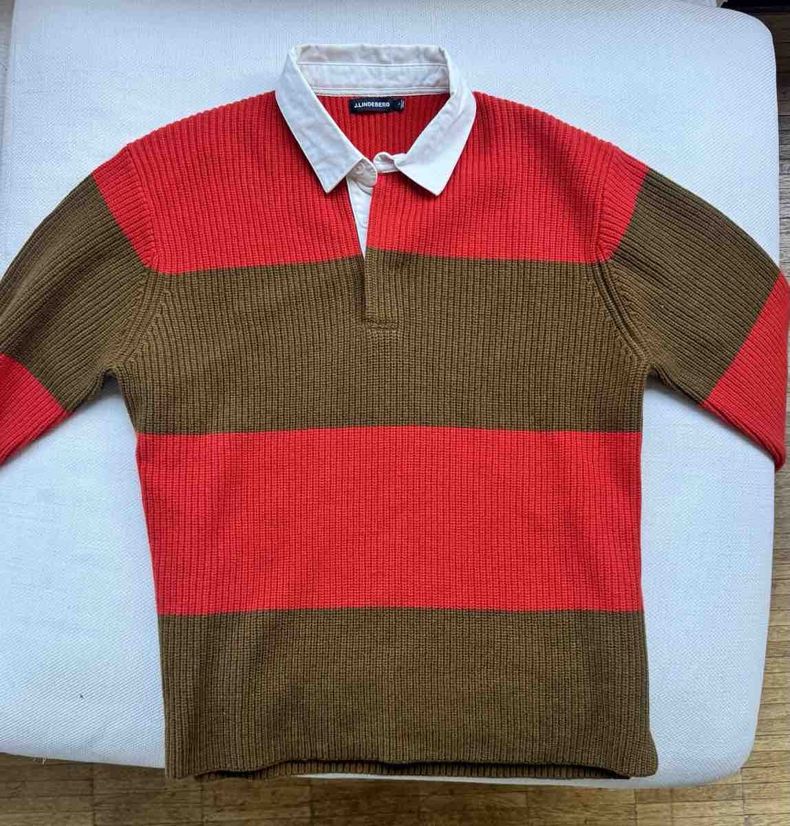 Pullover & Sweatshirts: J.Lindeberg Rugby Pullover gestreift NEU – Gebraucht aus Basel von lid_2ch5