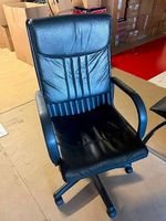 Bürostuhl leder