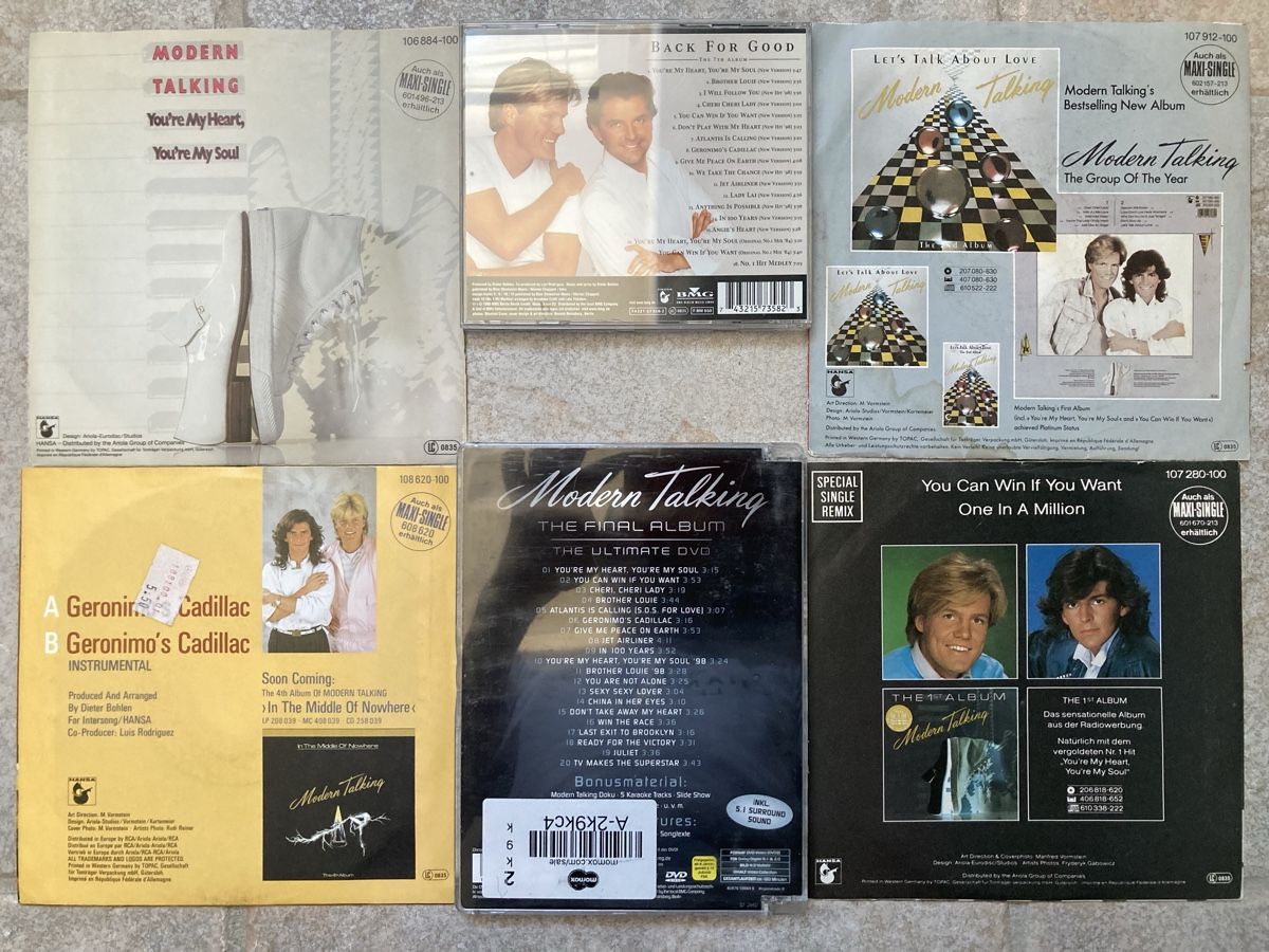 Dischi in vinile: MODERN TALKING LP-CD-DVD SET – Usato da Bubikon venduto da Luc666ifer 2