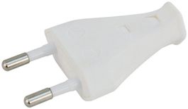 Stecker T26 2L 2.5A 2 Tlg. weiss