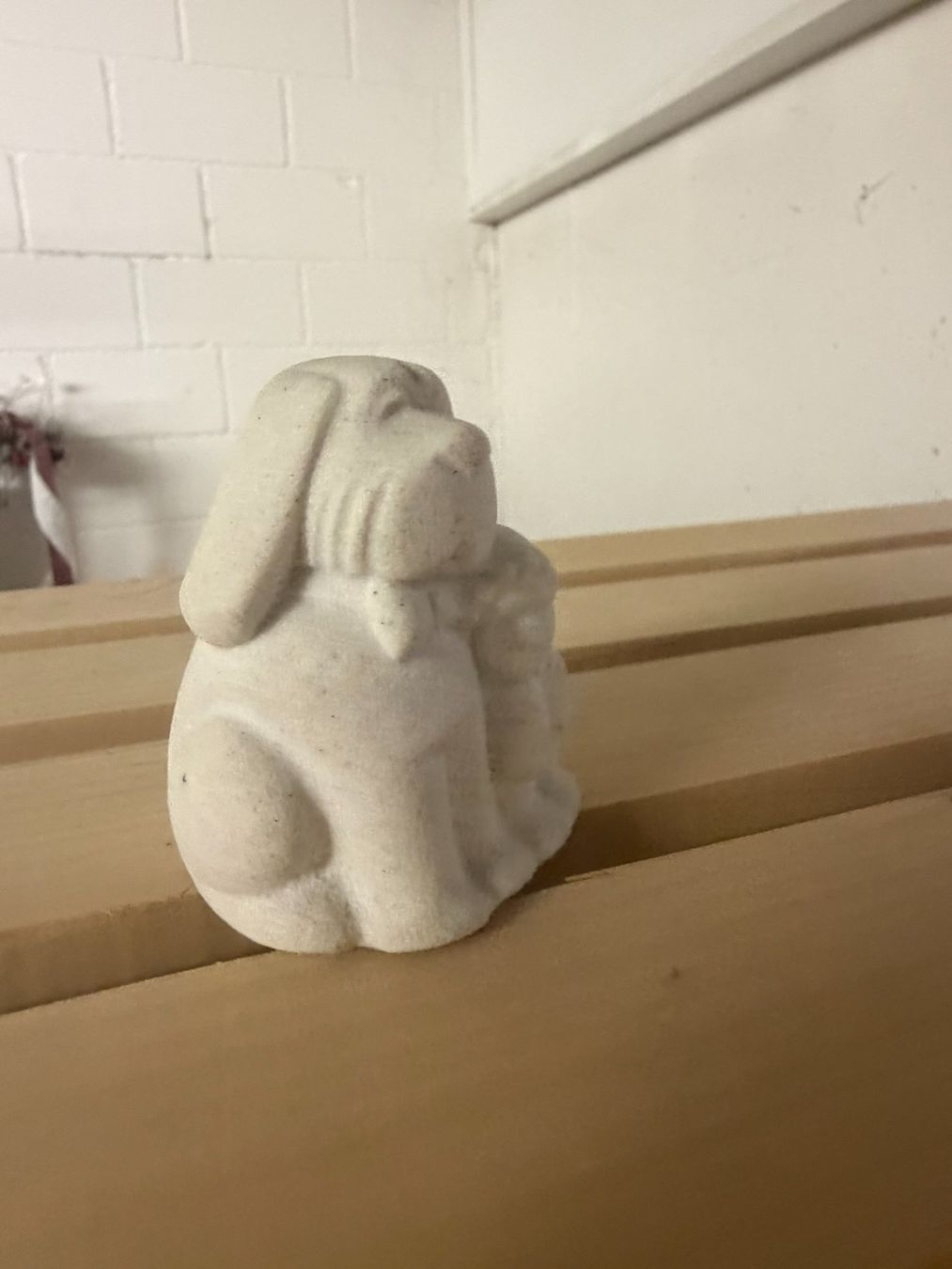 Figuren: Sandstein Figur: Hund mit Kleinkind – Gebraucht aus Winterthur von Ferraristern 1