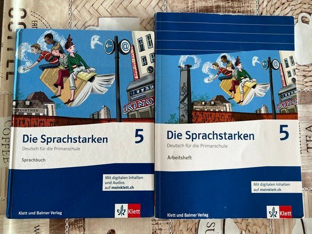 Libri: Die Sprachstarken 5, Sprachbuch und Arbeitsheft – Usato da Basel venduto da robbasel