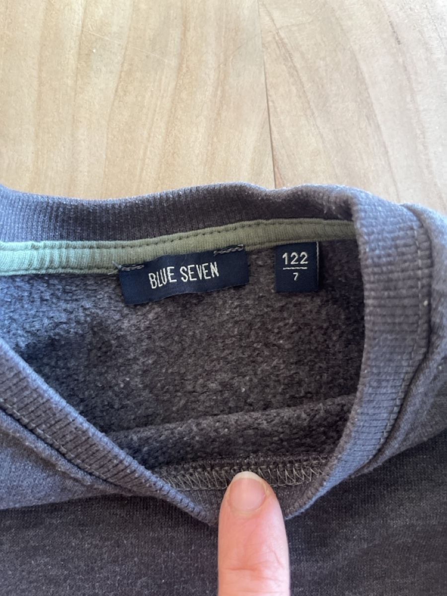 Maglioni & Felpe: Pullover antrazit , Blue seven, Gr. 122 – Usato da Horw venduto da Pem1278