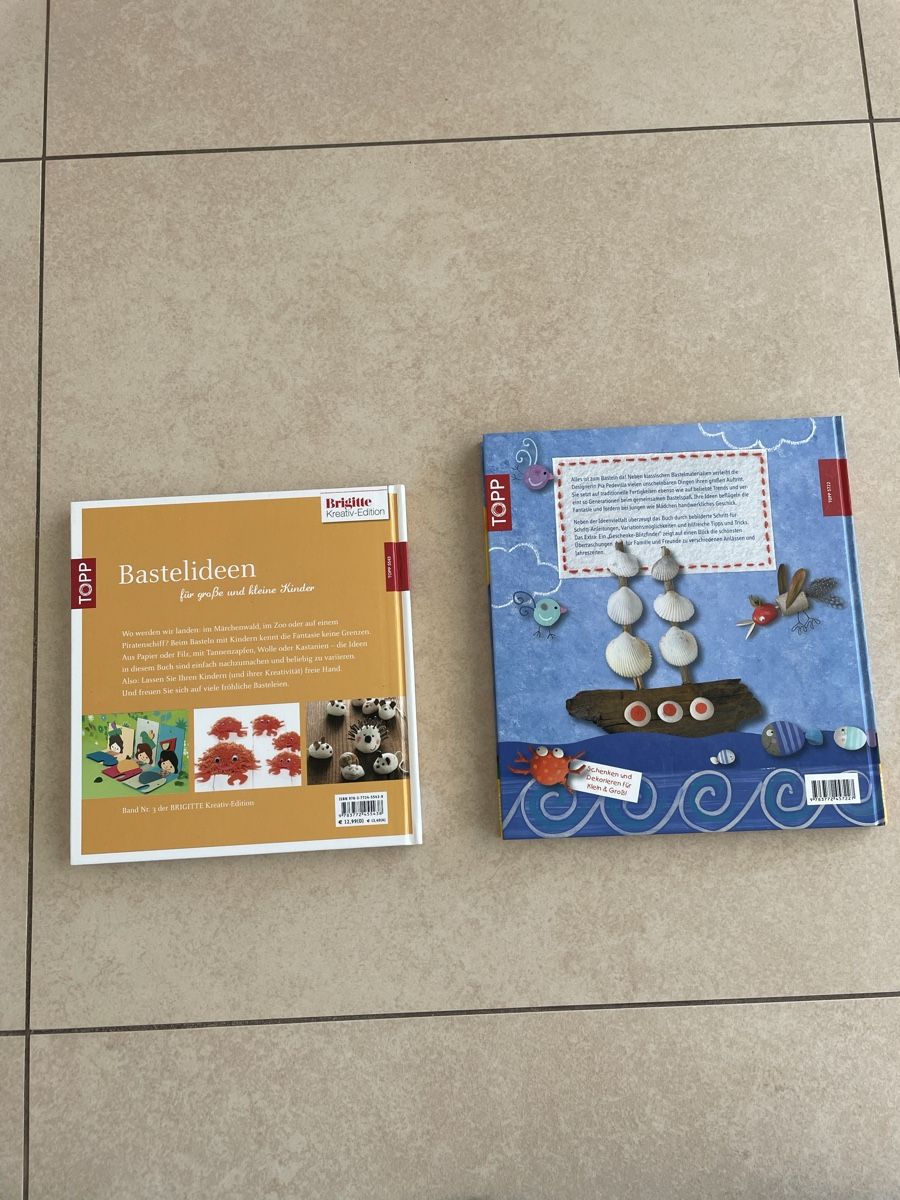 Bücher: 2 Bastelbücher für Kinder – Gebraucht aus Affoltern am Albis von Marc_au9 1