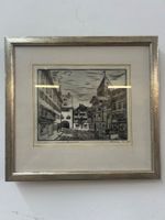 Appenzell Schmäuslemarkt von G. Rütsche 1977 limitiert 5/100