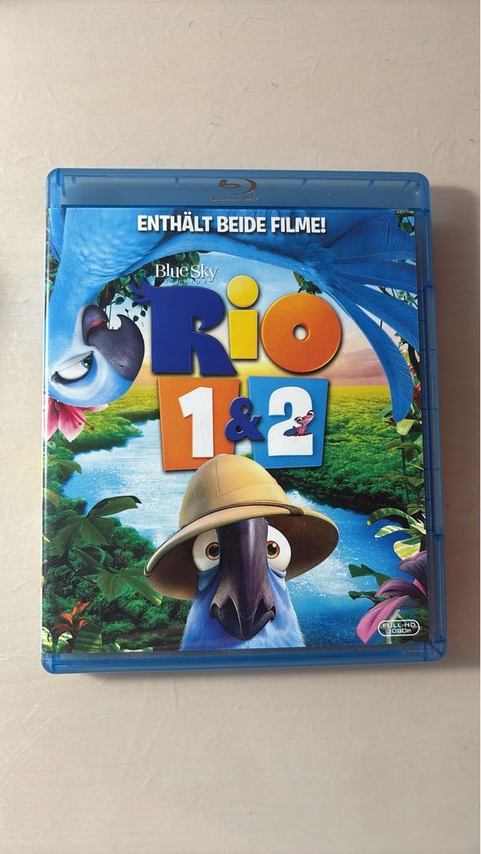 Tutti i DVDs: Blu-ray RIO & RIO 2 - Beide Filme in einem Bundle! – Nuovo (secondo la descrizione) da Ruswil venduto da Slivio_