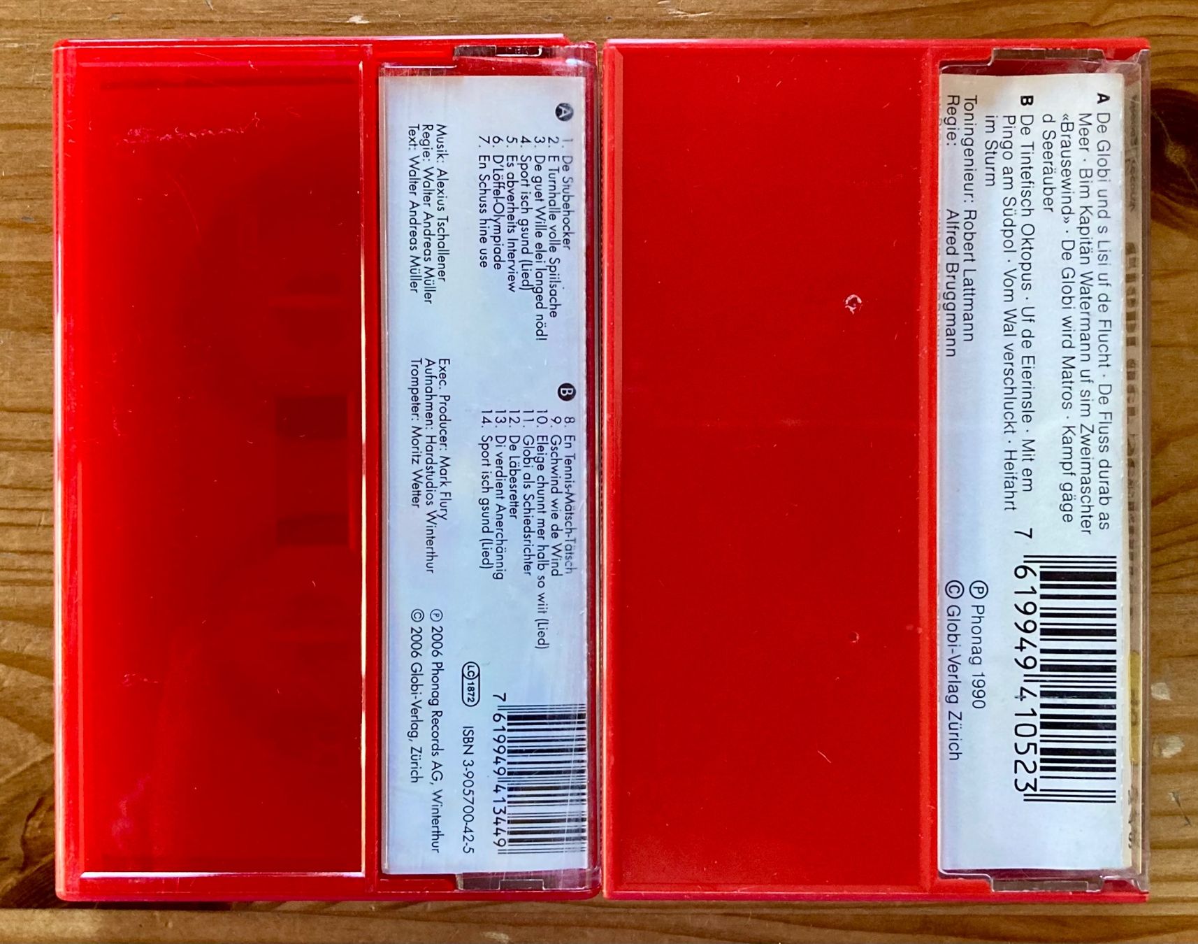 Musicassette: 2x Globi (Dialekt, Phonag 1990-2006) – Usato da Zürich venduto da Djmotionch 2