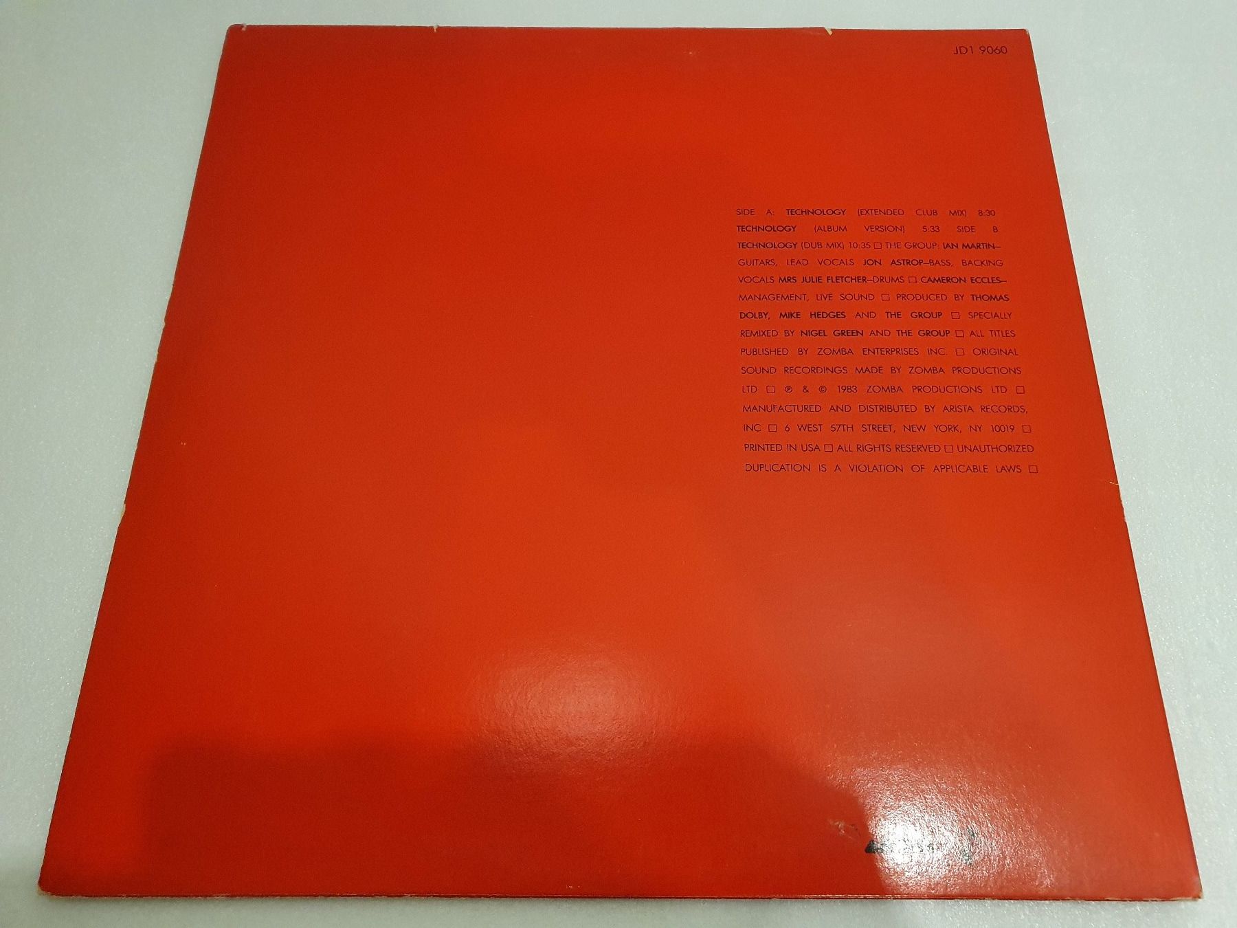 Dischi in vinile: The Group – Technology (Electro, Synth-pop) – Usato da Uster venduto da Vinyl-Leidenschaft 1