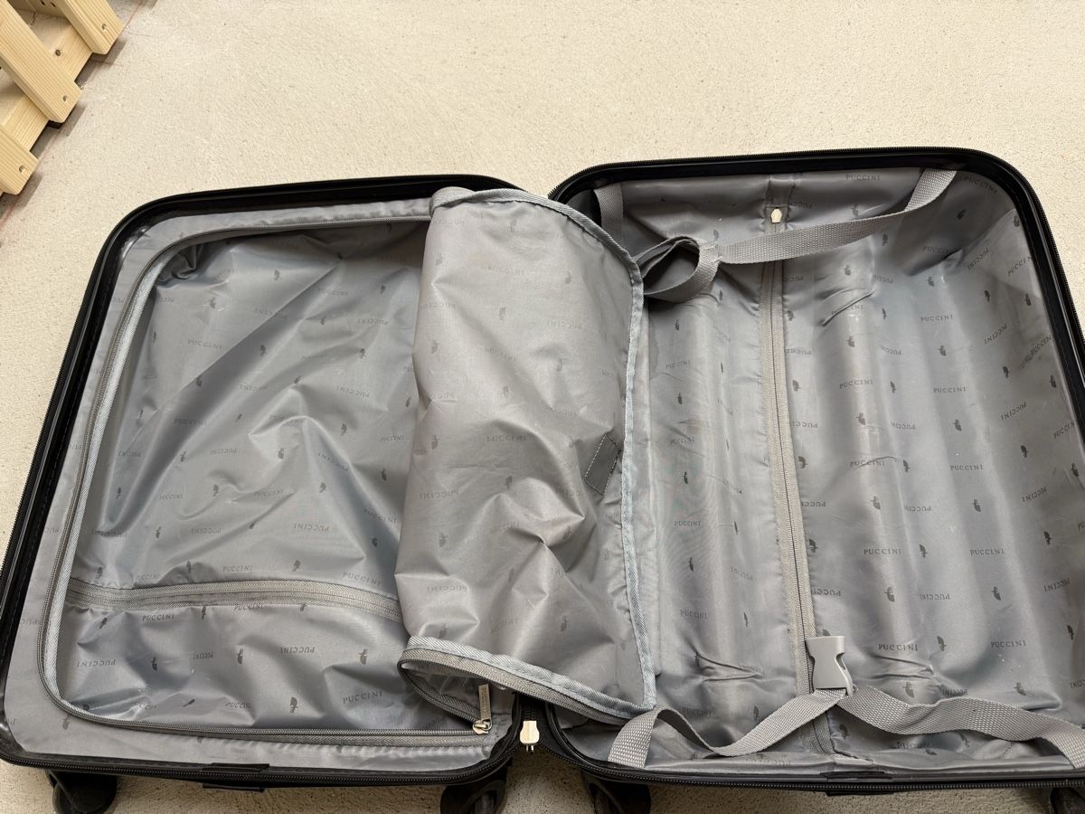Valigie: Puccini Hard-Shell Carry on Suitcase, Black – Usato da Dübendorf venduto da zhe_69pd 5