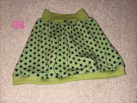 Neues Handmade Jersey Jupe 98