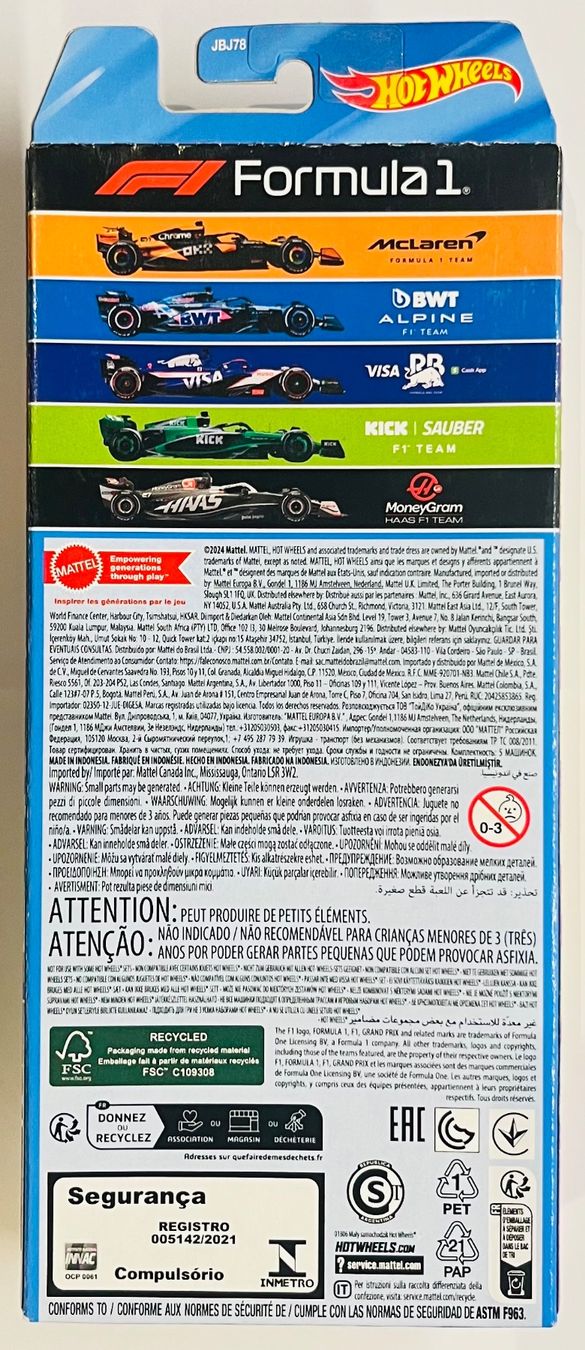Hot Wheels Voitures modèles: Hot Wheels - Formel 1 5-Pack – Neuf avec emballage d'origine à Brittnau par tor129 1