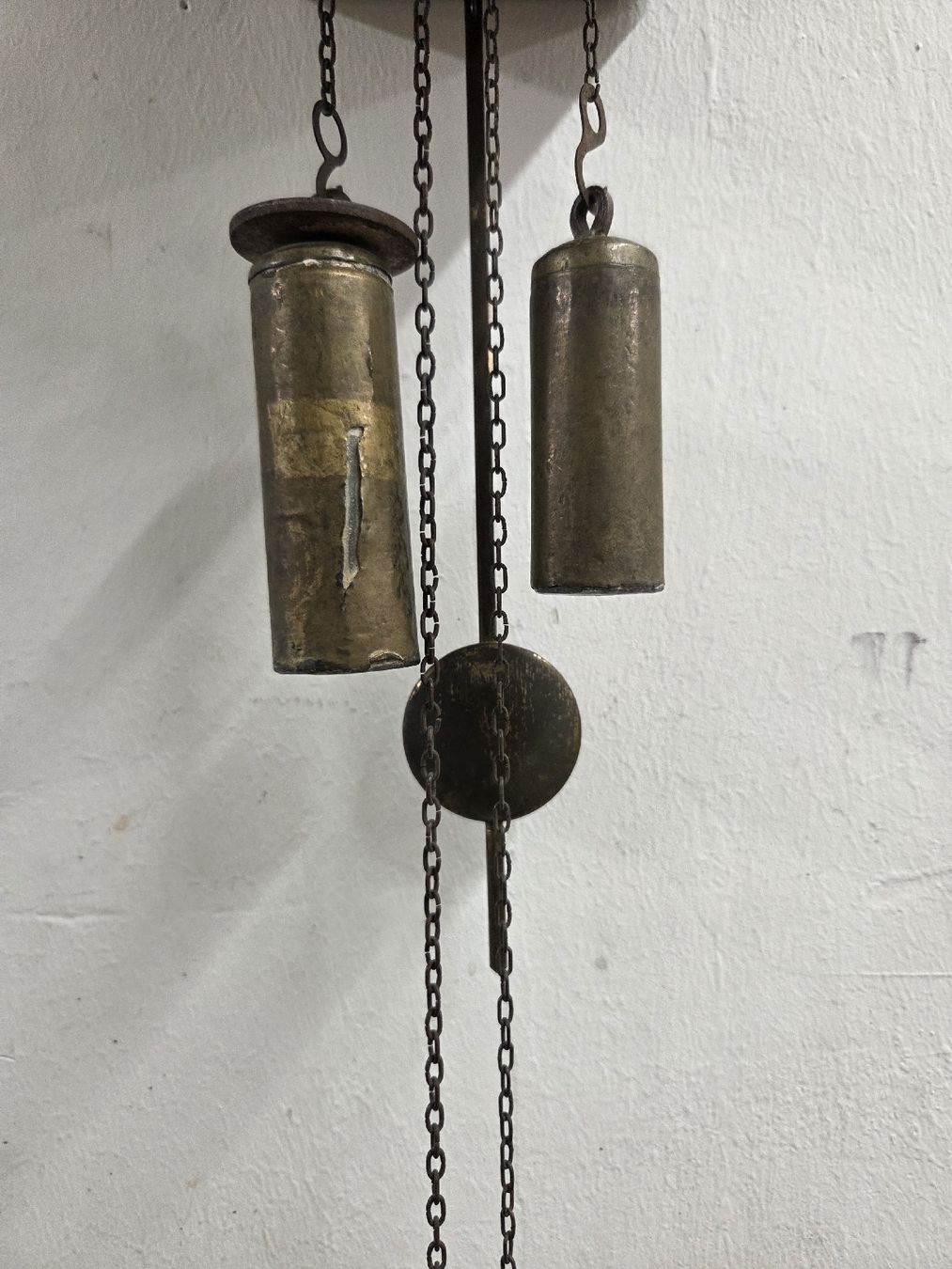 Stand- & Wanduhren: Antike Wanduhr,  bemalt – Gebraucht aus Dietikon von Allegra34 2