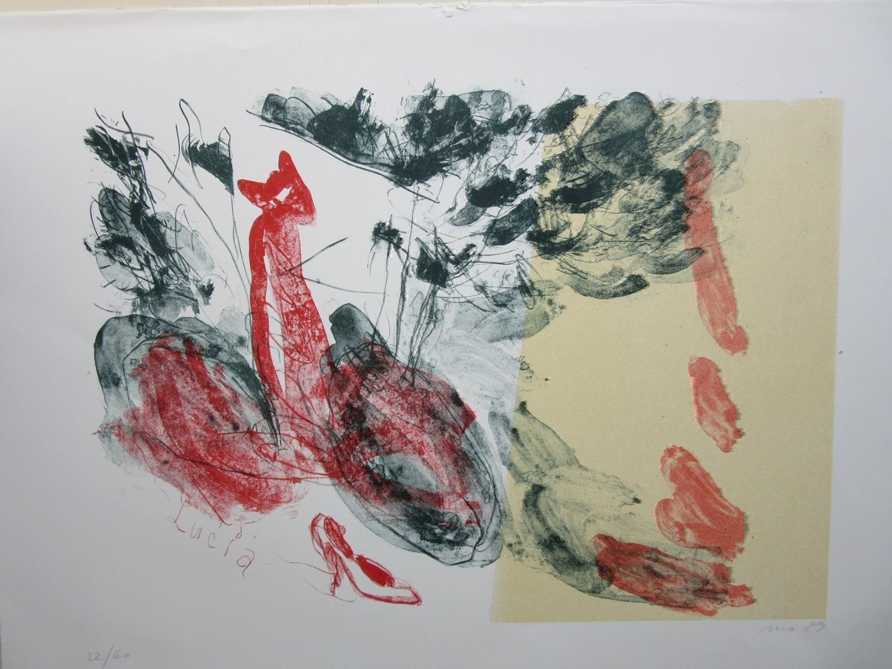 Grafica & Litografie: KÜNSTLER ? LITHOGRAPHIE – Usato da Gersau venduto da grafik-kunst