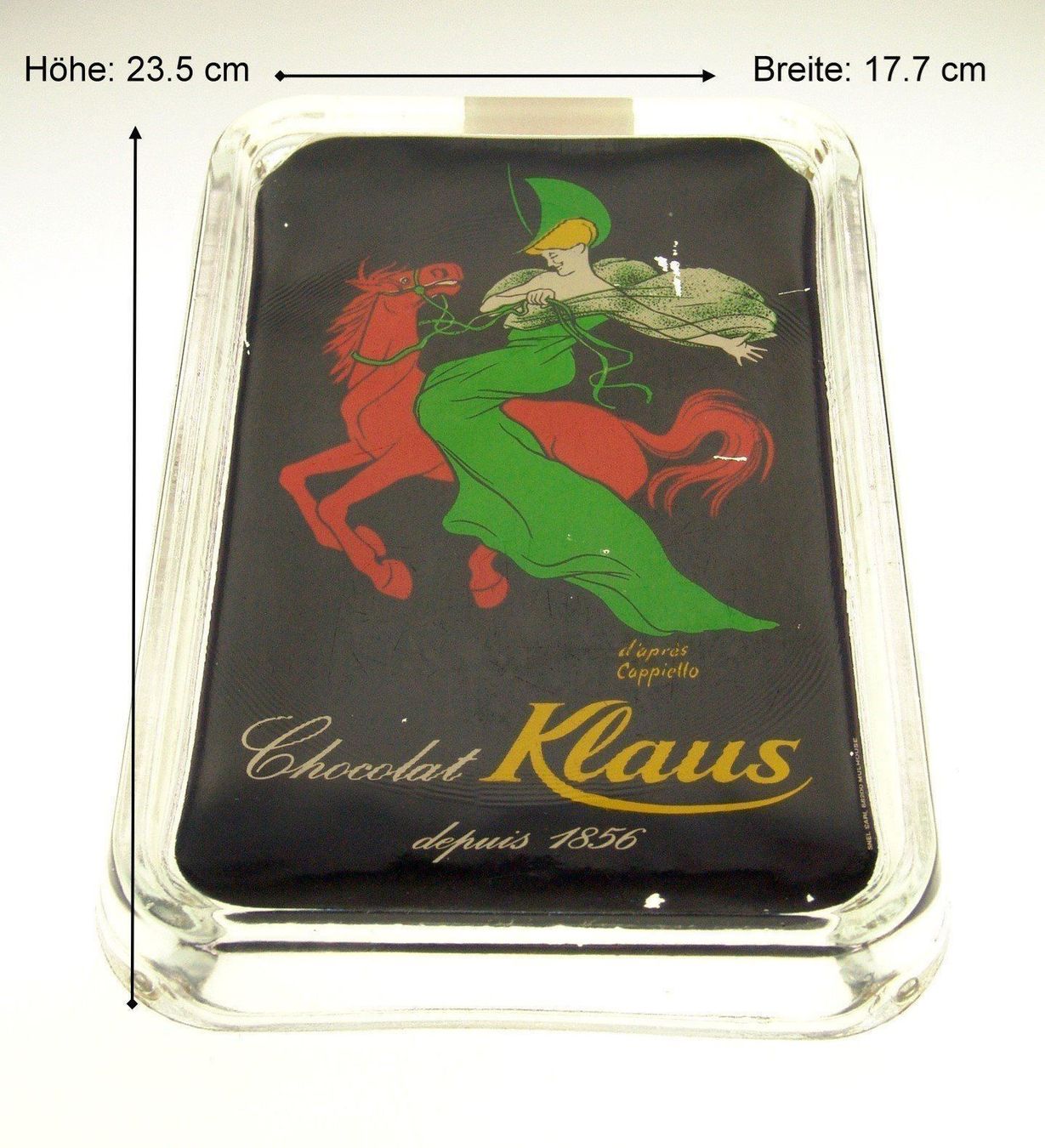 Piatti: Alter Chocolat Klaus Glas Zahlteller – Usato da Langenthal venduto da Sammlungs_aus 1