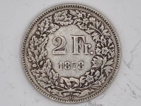 Alle Münzen: 2 FR 1878 Super Erhaltung – Gebraucht aus Bure von chap981