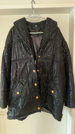 Veste Leather Sound cuir porc suédois noir taille M bon état