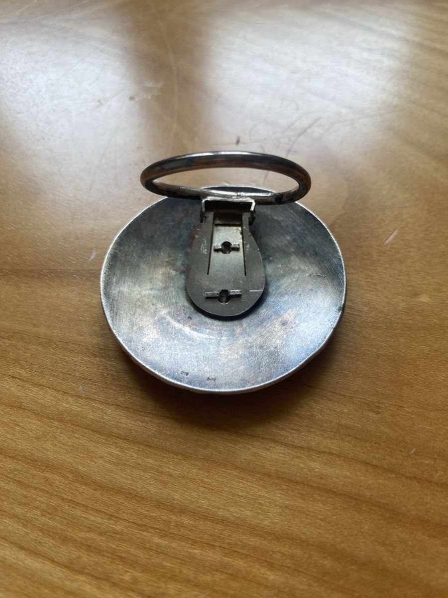Spille & Fermagli: Vintage Brosche 800 Silber – Usato da Birr venduto da Vintage-Liebhaber 4