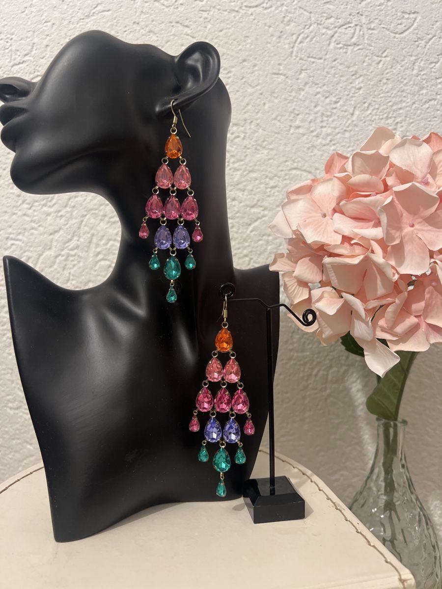 Orecchini pendenti & Orecchini a lobo: Glamouröse Ohrringe – Nuovo (secondo la descrizione) da Seon venduto da Sunny-Schmuck78