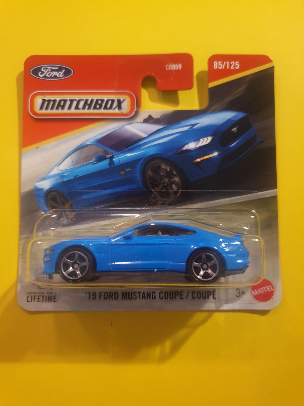 Matchbox Modellini d'auto: Matchbox '19 FORD MUSTANG COUPE – Nuovo e nell'imballaggio originale da Oftringen venduto da Rotor 1