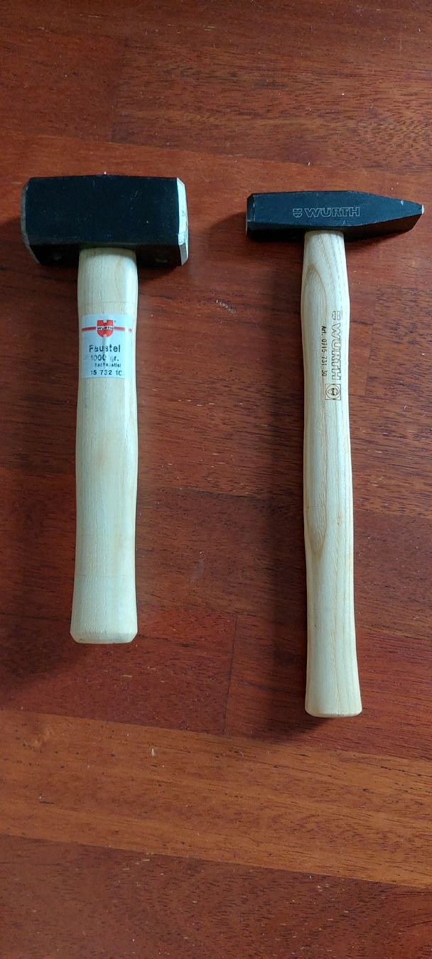 Würth Alle Werkzeuge: Hammer set, Würth, 2 pieces – Neu (gemäss Beschreibung) aus Vevey von kowabunga