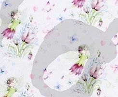 Serviette elfes avec papillons (1408) 2Stk.