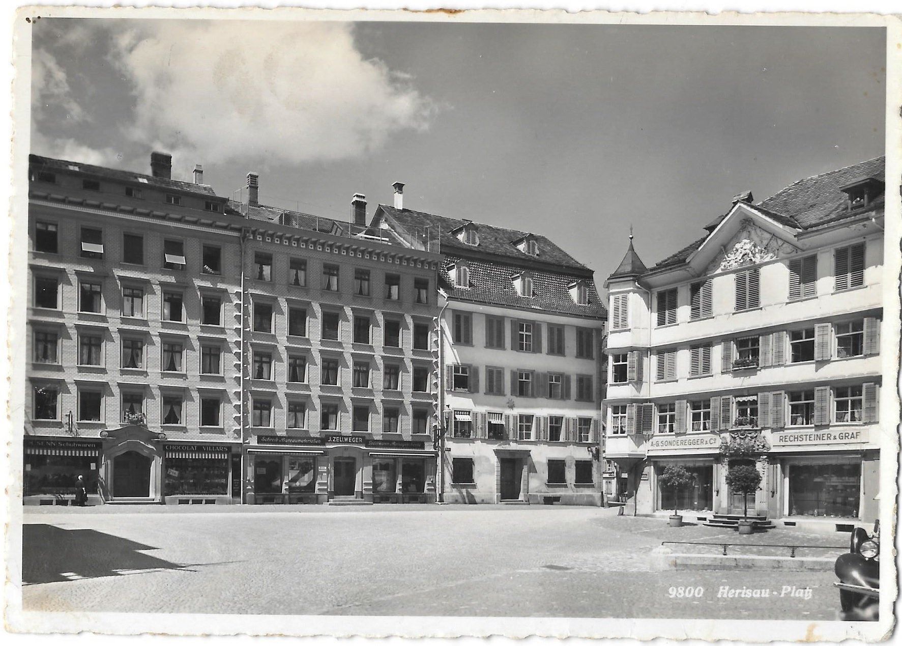 Cartoline postali: Herisau Platz – Usato da Olten venduto da clotaldi
