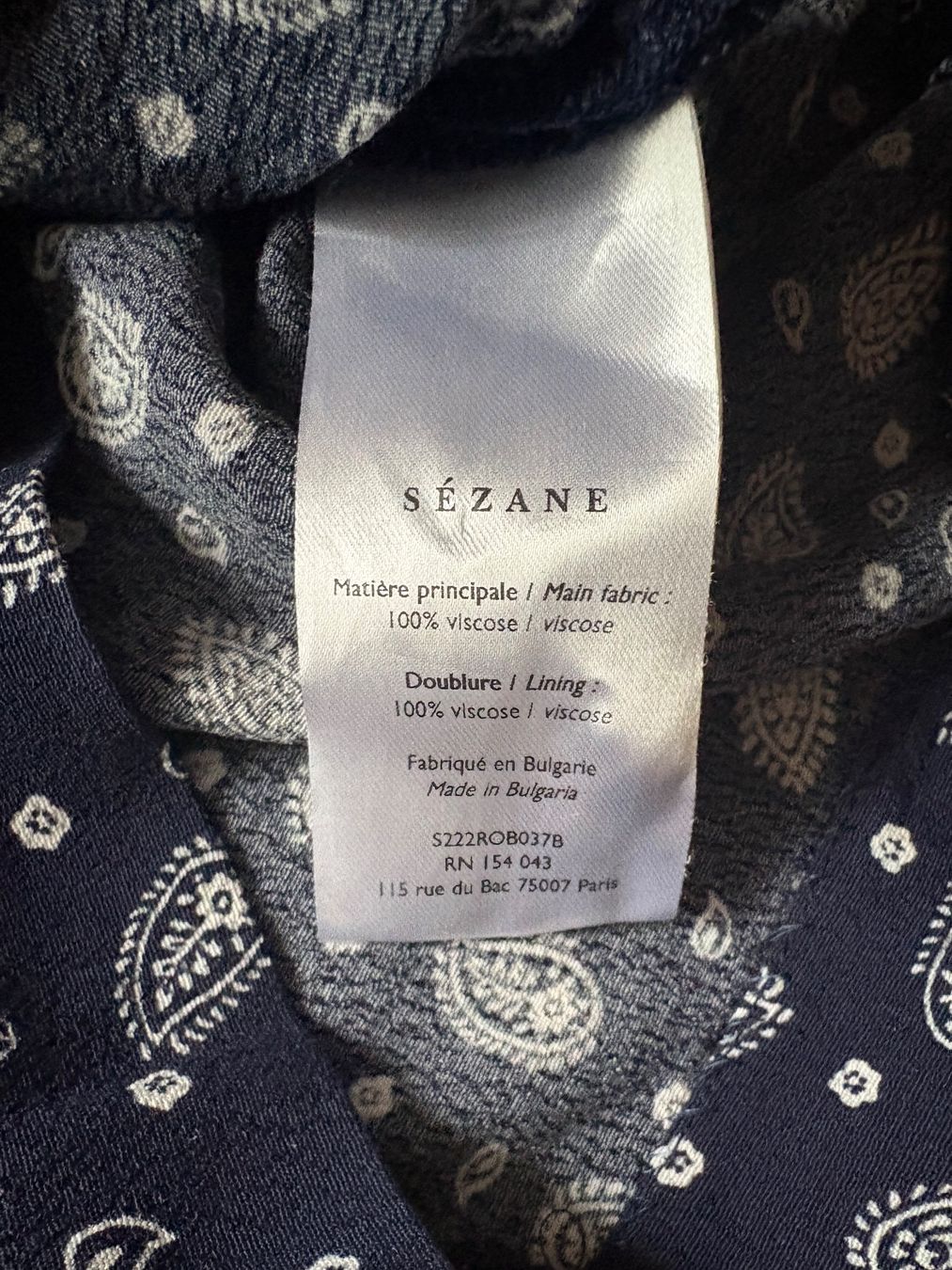 Sezane Vestiti: Sézane Capri Kleid robe Gr. S – Usato da Genève venduto da sunandwind 4