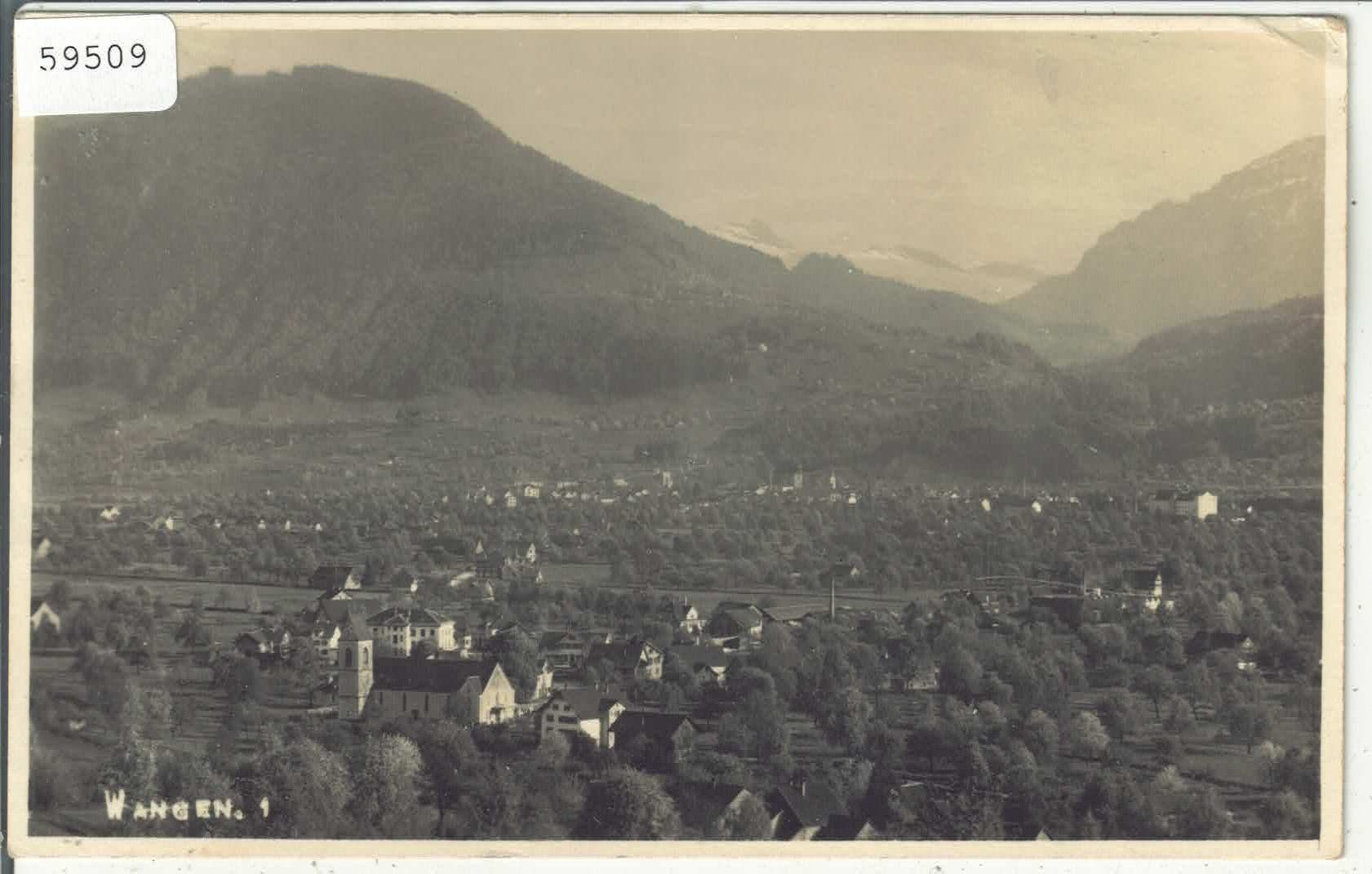 Cartoline postali: Wangen SZ - Generalansicht – Usato da Ettingen venduto da Kartenplanet