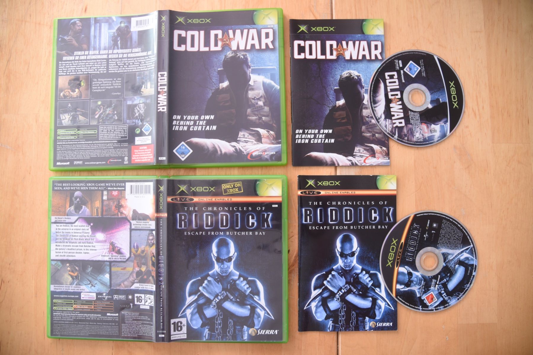 Giochi: Riddick + Cold War (CIB) – Usato da Frenkendorf venduto da gelbeZinnie