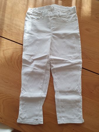 Sommerliche, weisse Hose gr. L
