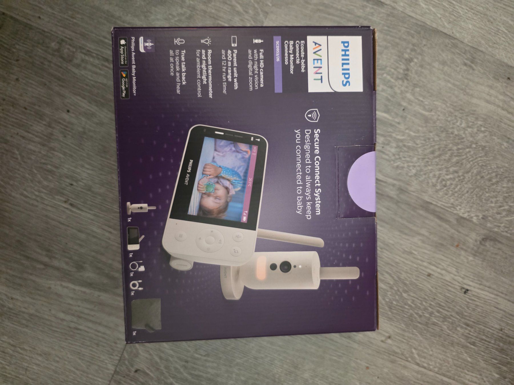Philips Babyphone: Moniteur bébé Philips Avent Connected neuf – Nuovo e nell'imballaggio originale da Genève venduto da mei_d6lr 2