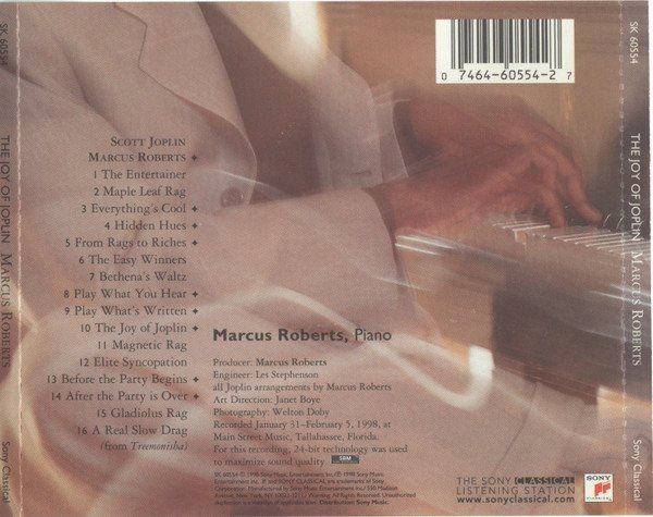 CD: Marcus Roberts - include "Hidden Hues", "The Entertainer", – Usato da Unterbäch venduto da laqug 1