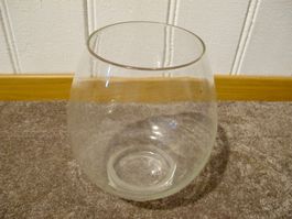 Pflanzen Glas Deko Vase Gefäss Mini Aquarium
