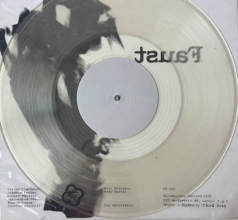 Schallplatten: FAUST - 1971 transparentes Vinyl – Gebraucht aus Horw von Belowzero0 1