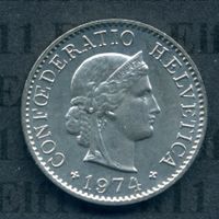 CHF___0.05 1974 stgl * nigelnagelneu! 5 Rappen