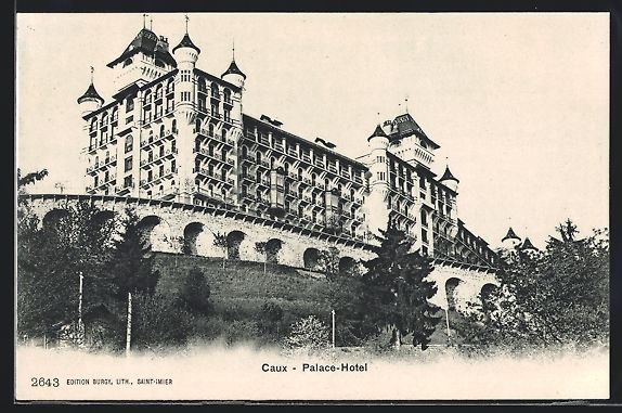 Cartes postales: AK Caux, Luxus Hotel – D'occasion à Berlin par bartko-reher