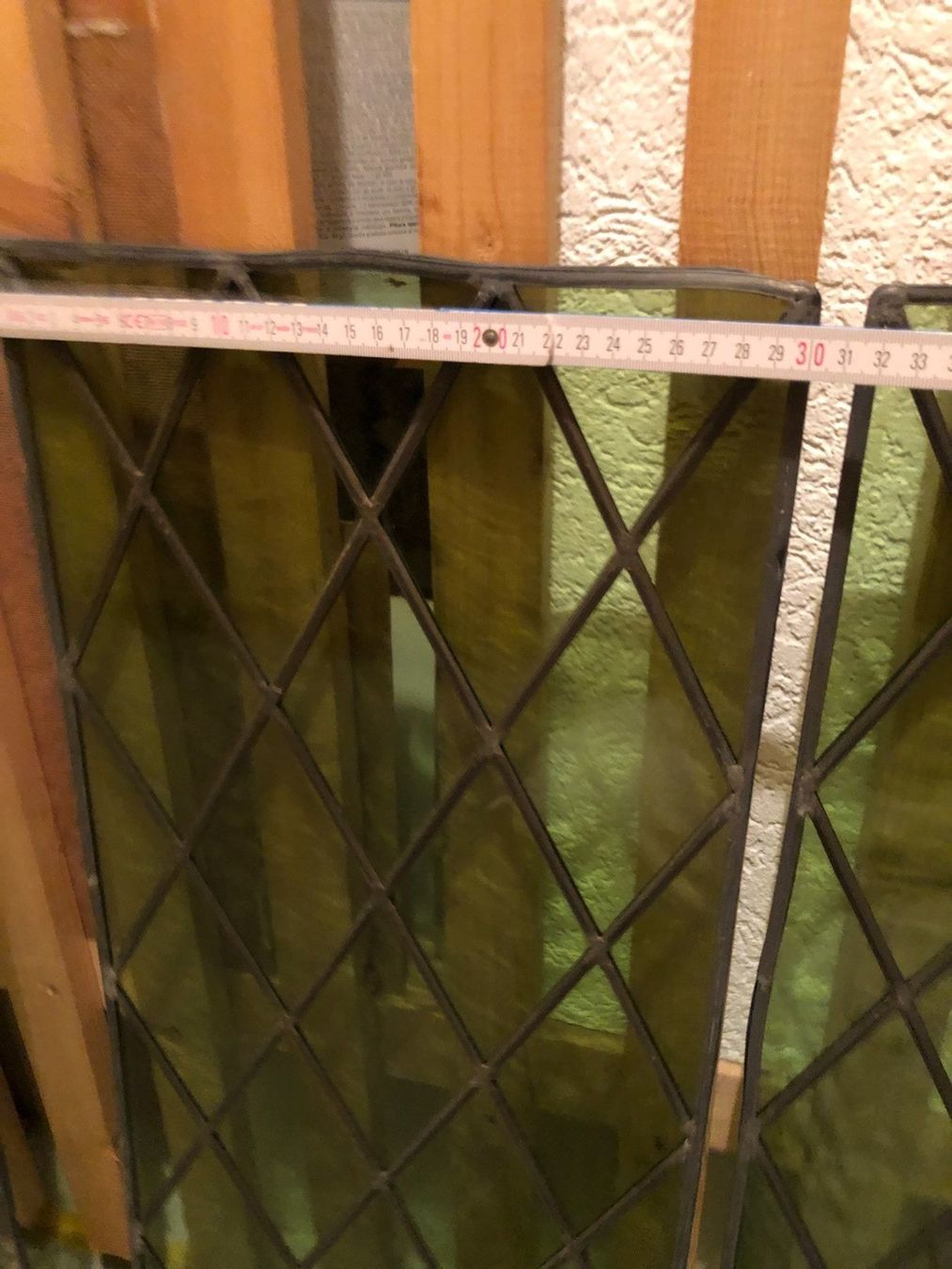 Bicchieri: grünes Glas in Bleifassung – Usato da Flawil venduto da noplan 6