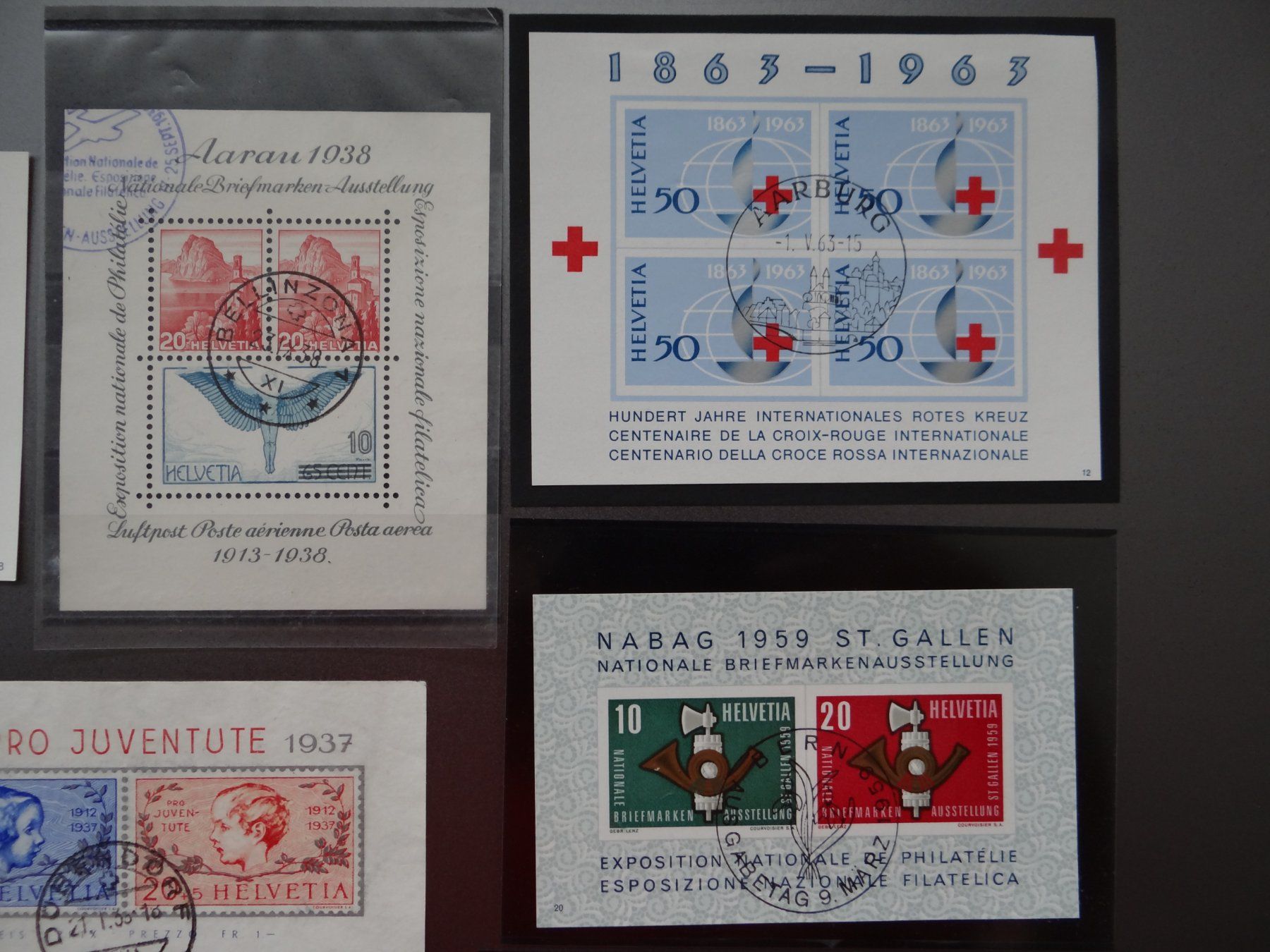 Tutti i francobolli: Blocklot gestempelt ab 1938 ab CHF 1.-- – Usato da Kriens venduto da Na4 1