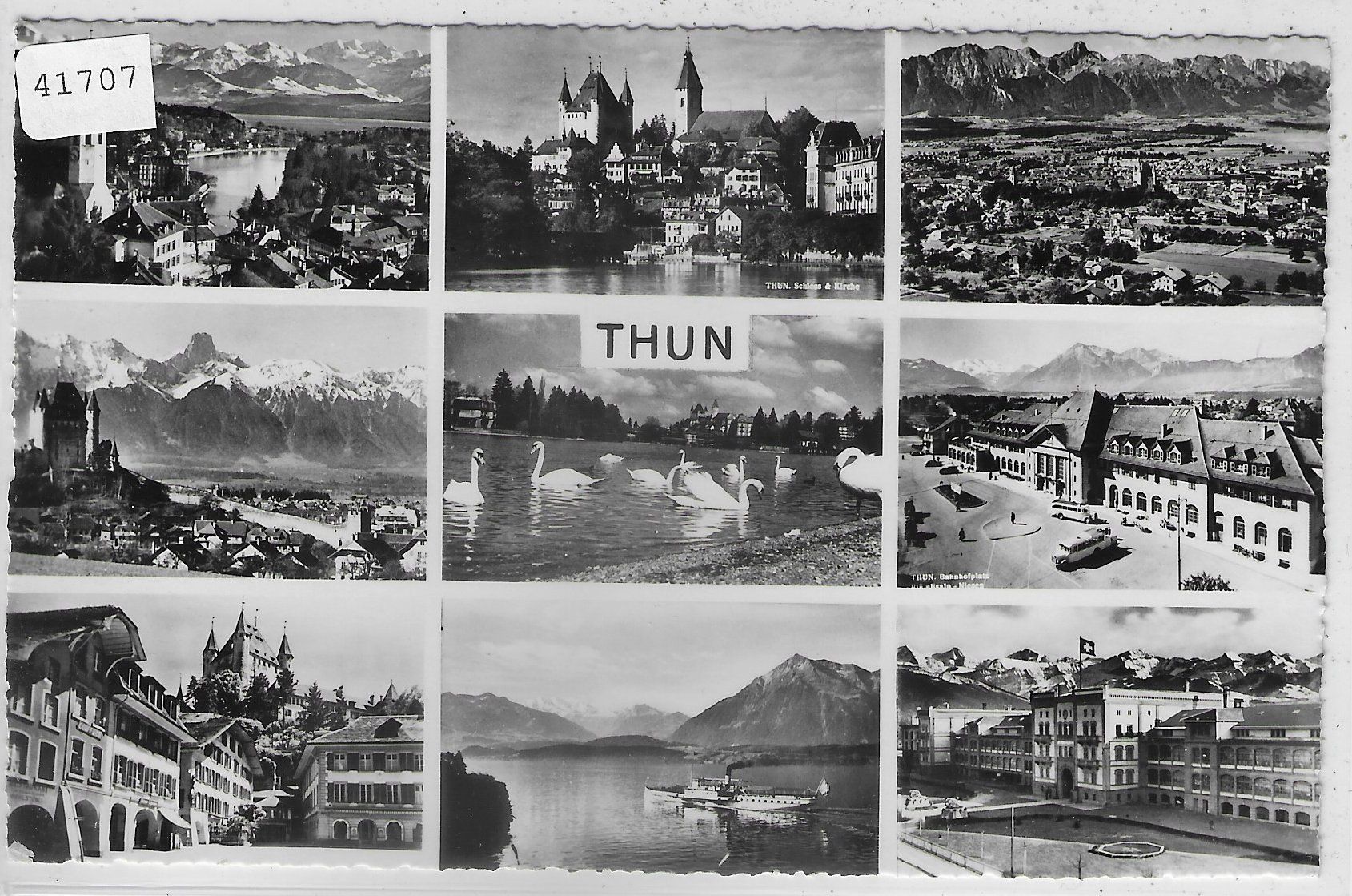 Ansichtskarten: Thun - Multiview – Gebraucht aus Ettingen von Kartenplanet