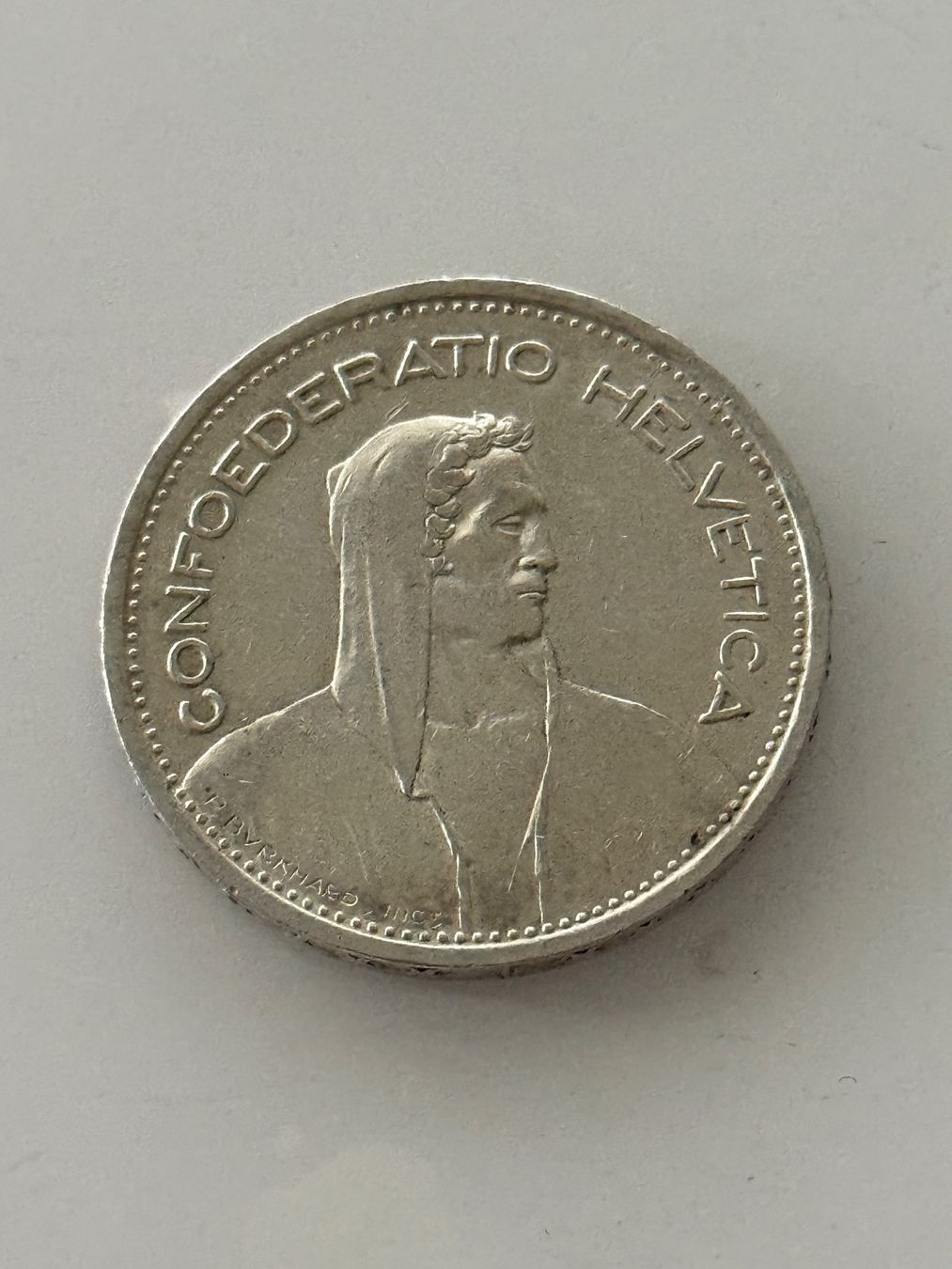 Toutes les monnaies: 5 Franken 1953  Silber – D'occasion à Wallisellen par SWISS_SILVER1
